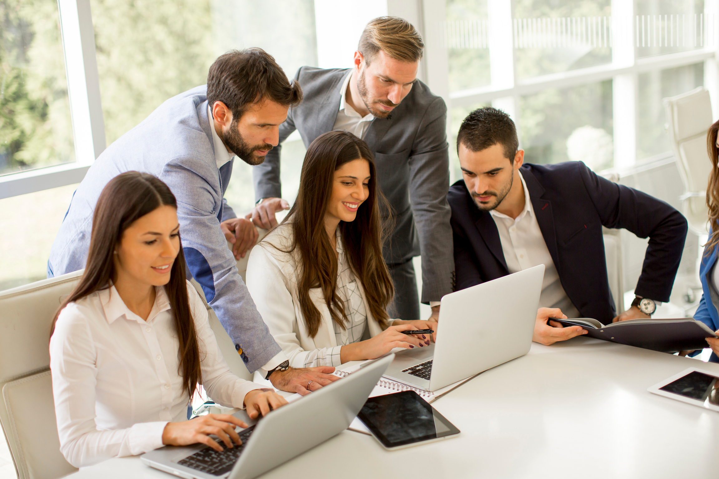 Young Business Team